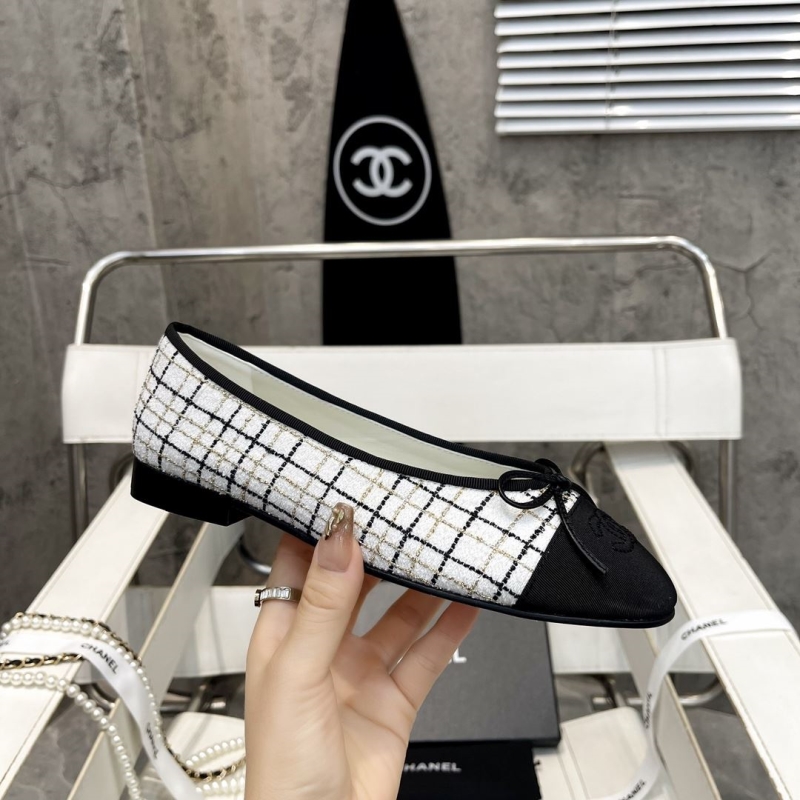 Ch*el flat shoes